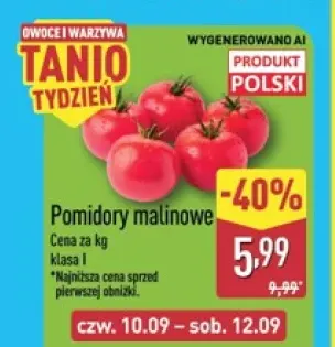 Pomidory malinowe