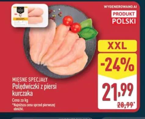 Polędwiczki z piersi kurczaka Mięsne Specjały