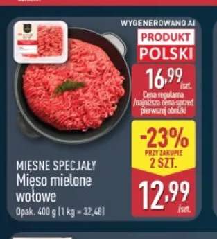 Mięso mielone wołowe Mięsne Specjały