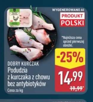 Podudzia z kurczaka z chowu bez antybiotyków Dobry Kurczak