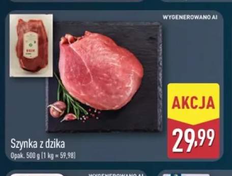 Szynka z dzika