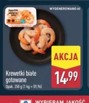 Krewetki białe gotowane SuperFish