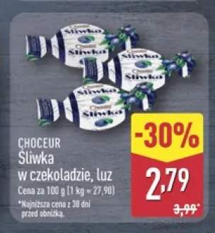 Śliwka w czekoladzie luz Choceur