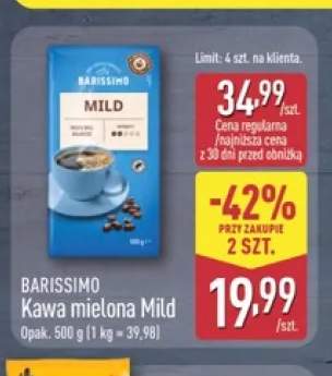 Kawa mielona Mild Barissimo