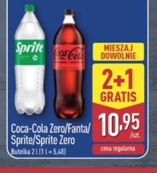 Napój gazowany Coca-Cola Zero +3 warianty