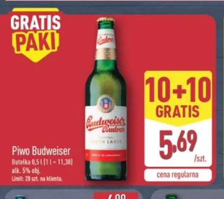 Piwo Budweiser