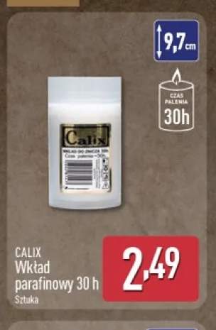 Wkład parafinowy 30 h Calix