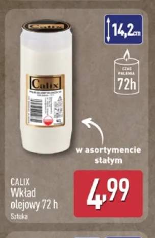 Wkład olejowy 72 h Calix