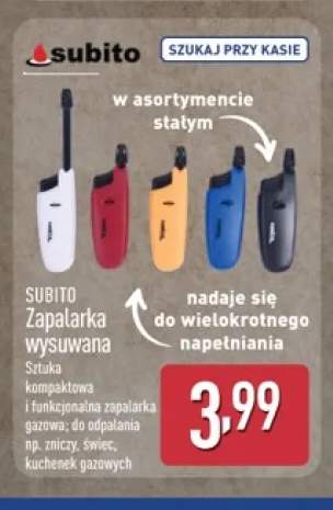 Zapalarka wysuwana Subito