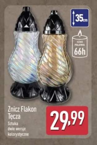 Znicz Flakon Tęcza