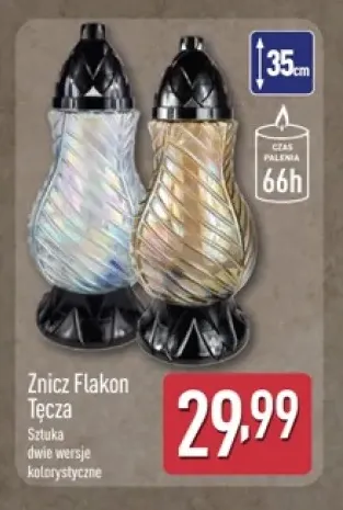 Znicz Flakon Tęcza