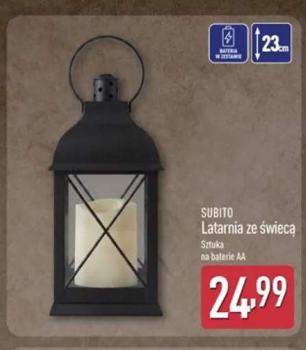 Latarnia ze świecą Subito