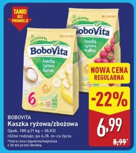 Kaszka ryżowa banan BoboVita +1 wariant