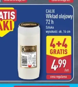 Wkład olejowy 72 h Calix
