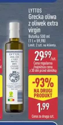 Grecka oliwa z oliwek extra virgin Lyttos