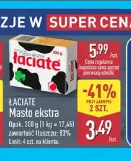 Masło ekstra Łaciate 83%