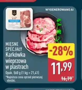 Karkówka wieprzowa w plastrach Mięsne Specjały