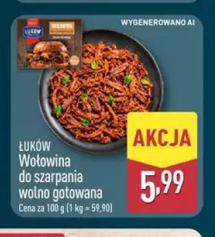 Wołowina do szarpania wolno gotowana Łuków