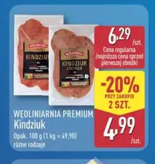Kindziuk Wędliniarnia Premium +1 wariant