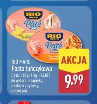 Pasta tuńczykowa z papryką Rio Mare +2 warianty