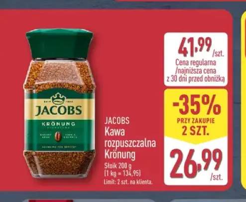 Kawa rozpuszczalna Krönung Jacobs