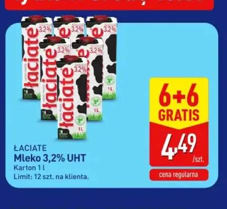 Mleko UHT Łaciate 3,2%