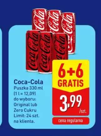 Napój gazowany Coca-Cola Original +1 wariant