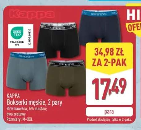 Bokserki męskie Kappa 2-pak