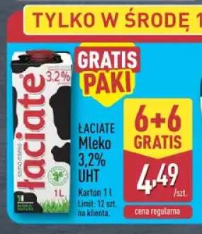 Mleko UHT Łaciate 3,2%