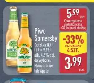 Piwo Somersby Apple +1 wariant