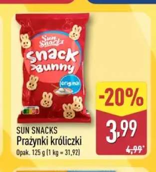 Prażynki króliczki Sun Snacks