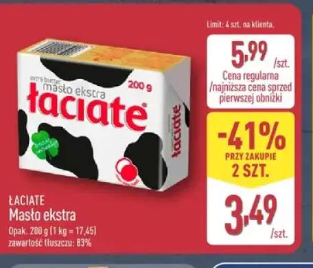 Masło ekstra Łaciate