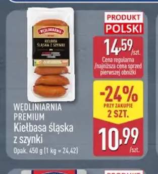 Kiełbasa śląska z szynki Wędliniarnia Premium