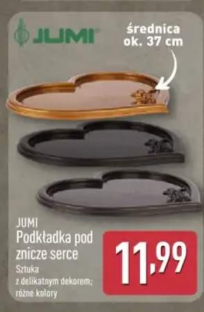 Podkładka pod znicze serce Jumi
