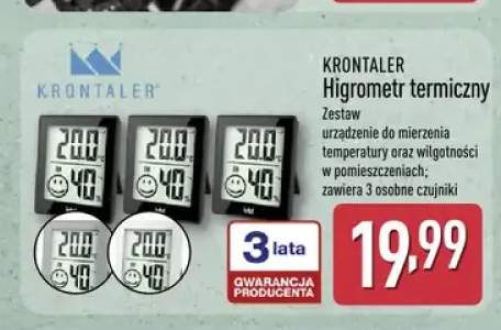 Higrometr termiczny Krontaler