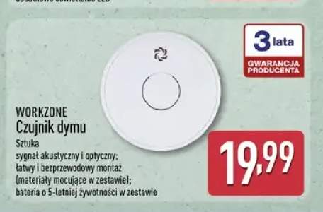 Czujnik dymu Workzone