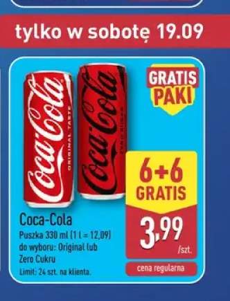 Napój gazowany Coca-Cola Original +1 wariant