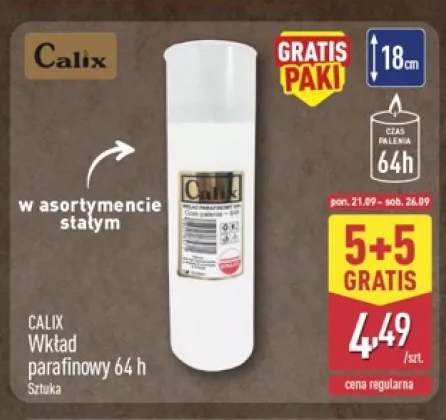 Wkład parafinowy 64 h Calix
