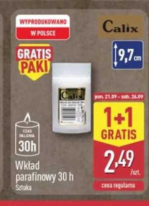 Wkład parafinowy 30h Calix