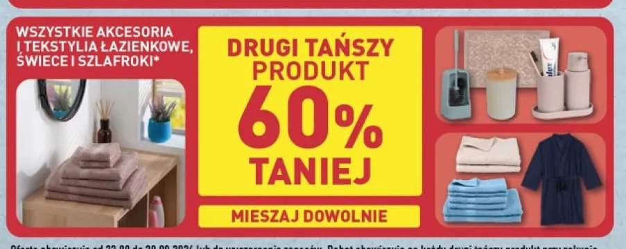 Akcesoria i tekstylia łazienkowe, świece i szlafroki