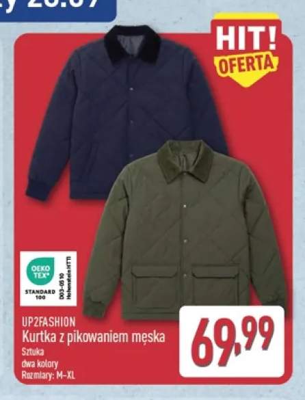 Kurtka z pikowaniem męska UP2FASHION