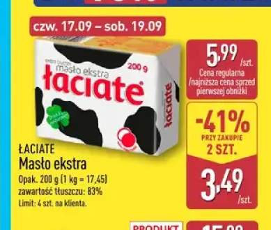 Masło ekstra Łaciate