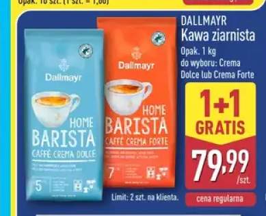 Kawa ziarnista Crema Dolce Dallmayr +1 wariant