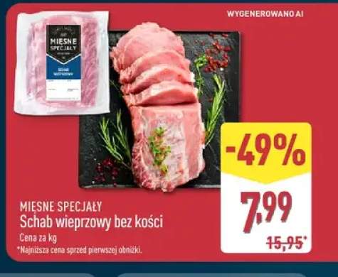 Schab wieprzowy bez kości Mięsne Specjały