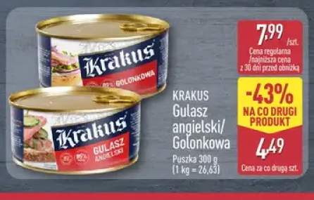 Gulasz angielski Krakus +1 wariant