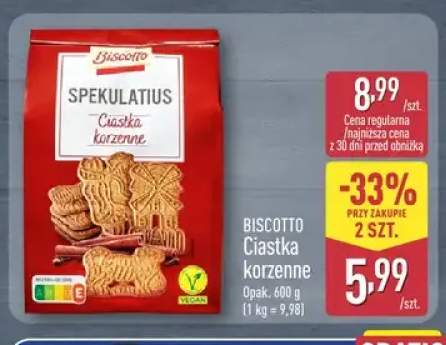 Ciastka korzenne Spekulatius Biscotto