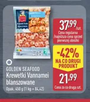 Krewetki Vannamei blanszowane Golden Seafood