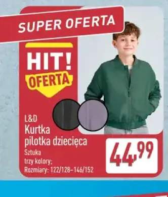 Kurtka pilotka dziecięca L & D