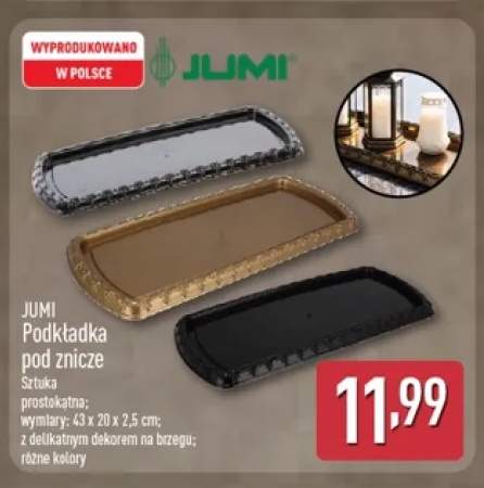 Podkładka pod znicze prostokątna Jumi