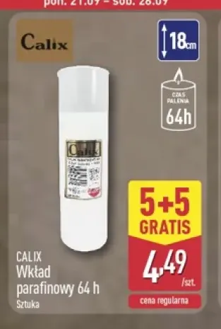 Wkład parafinowy 64h Calix